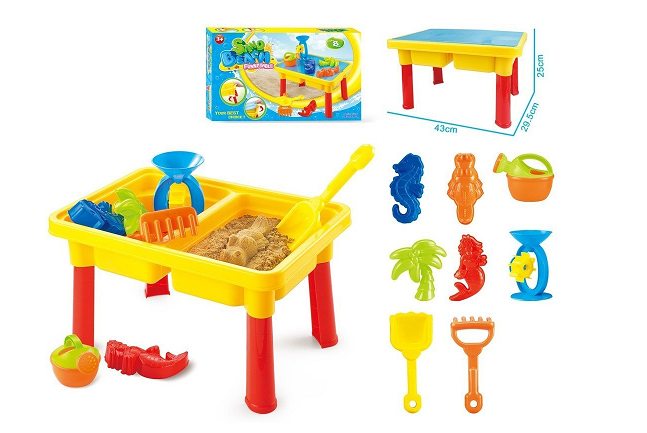 Beach Sand & Water Play Table – A perfect activity set to take on beach trips