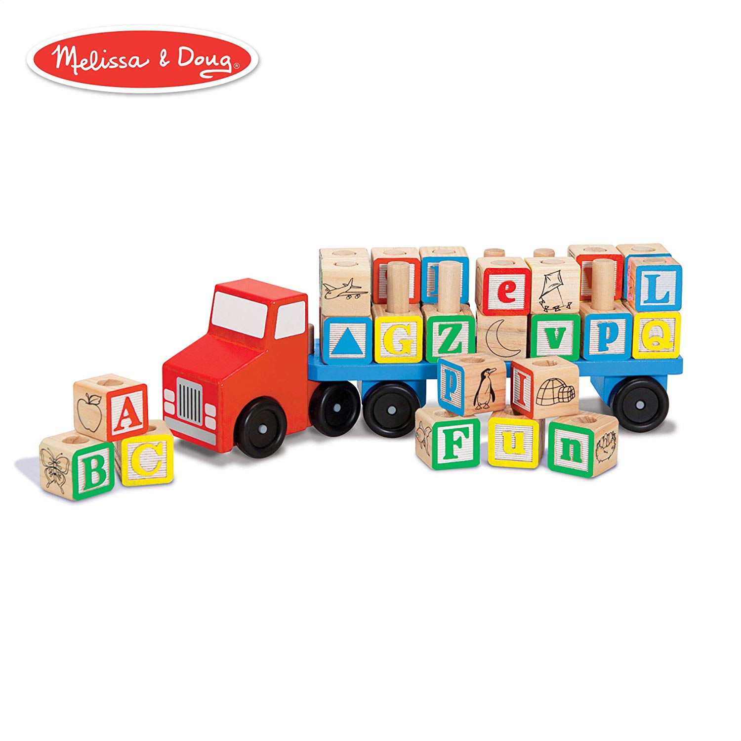 Best Wooden toy - Alphabet Truck
