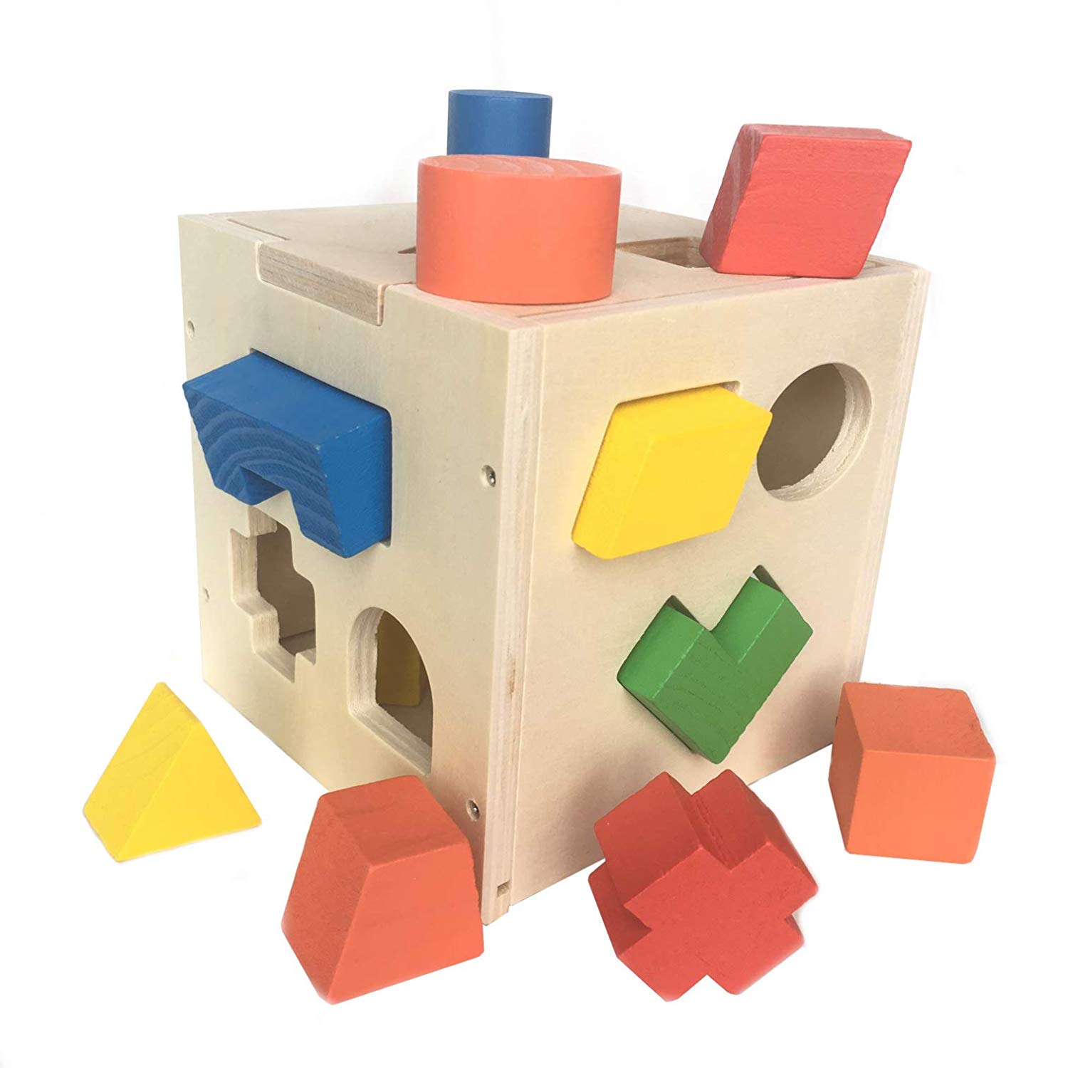 SN Toy Zone Wooden Educational Card Puzzle Sorter. 