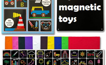 to 10 magnetic toys
