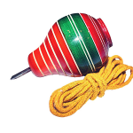 Lattu - The Indian traditional spinning top toy