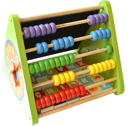 A multi activity wooden toy for your toddler!