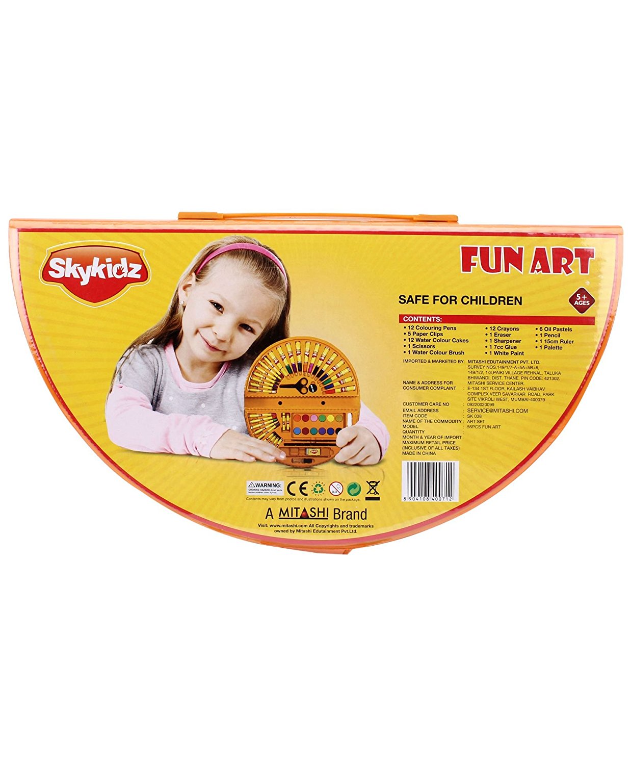 Looking for a gift for 5+ year old – Sky Kids Art Set can be a good option